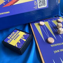 Backgammon magnetico a rilievo tattile e Braille 3 Backgammon magnetico a rilievo tattile e Braille 3